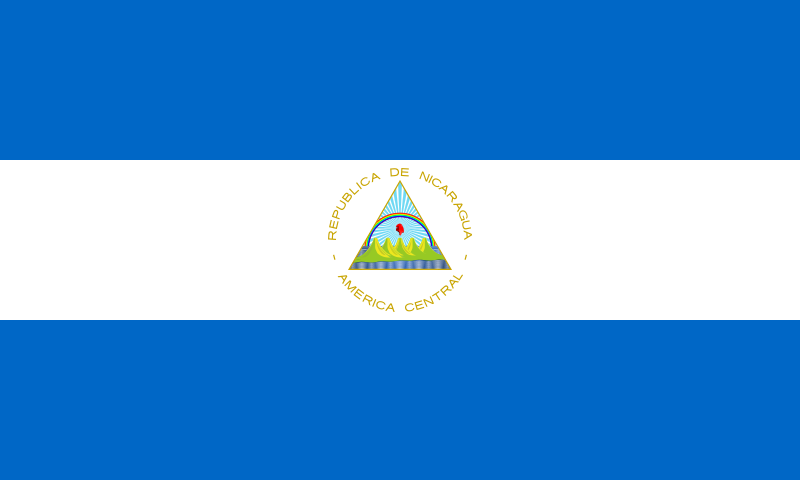 vlag van nicaragua