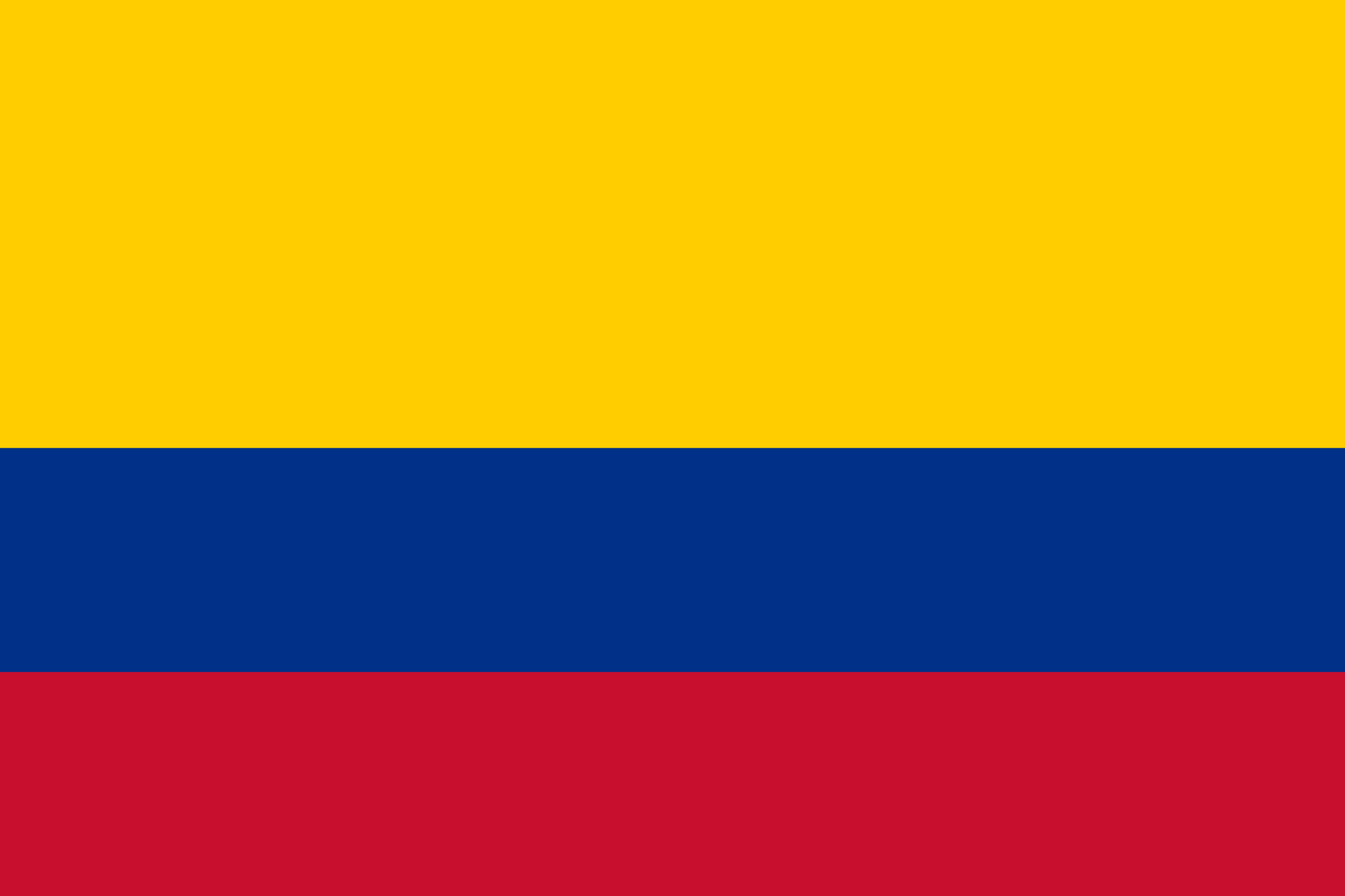 De vlag van Colombia